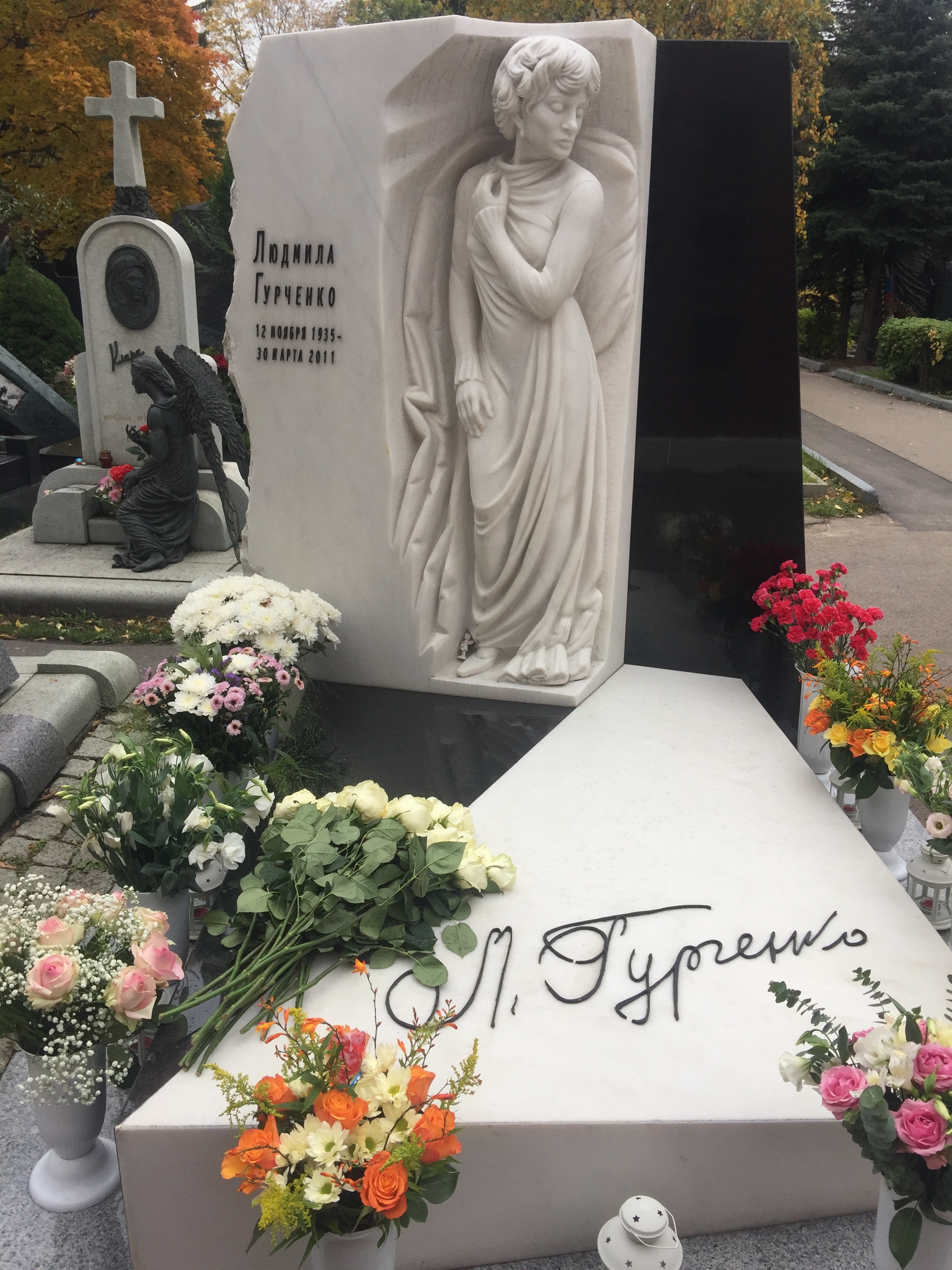 Людмила Гурченко могила